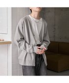 【ウィゴー/WEGO】の【ユニセックス着用ITEM】ミラノリブカーディガン グレー|ID:prp329100004145942