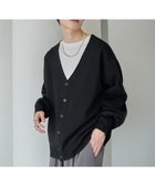 【ウィゴー/WEGO】の【ユニセックス着用ITEM】ミラノリブカーディガン ブラック|ID:prp329100004145942