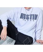 【ウィゴー/WEGO / MEN】のアクセ付きグラフィックT(LS) ホワイト|ID: prp329100004145946 ipo3291000000028483324