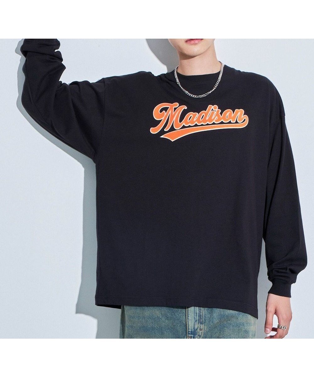 【ウィゴー/WEGO / MEN】のアクセ付きグラフィックT(LS) インテリア・キッズ・メンズ・レディースファッション・服の通販 founy(ファニー) 　ファッション　Fashion　メンズファッション　MEN　トップス・カットソー　Tops/Tshirt/Men　シャツ　Shirts　アクセサリー　Accessories　春　Spring　カットソー　Cut And Sew　カーゴパンツ　Cargo Pants　グラフィック　Graphic　シンプル　Simple　スマホ　Smartphone　デニム　Denim　トレンド　Trend　トレーナー　Trainer　ネックレス　Necklace　長袖　Long Sleeve　ハーフ　Half　ロング　Long　冬　Winter　A/W・秋冬　Aw・Autumn/Winter・Fw・Fall-Winter　再入荷　Restock/Back In Stock/Re Arrival　おすすめ　Recommend　ブラック|ID: prp329100004145946 ipo3291000000028483325