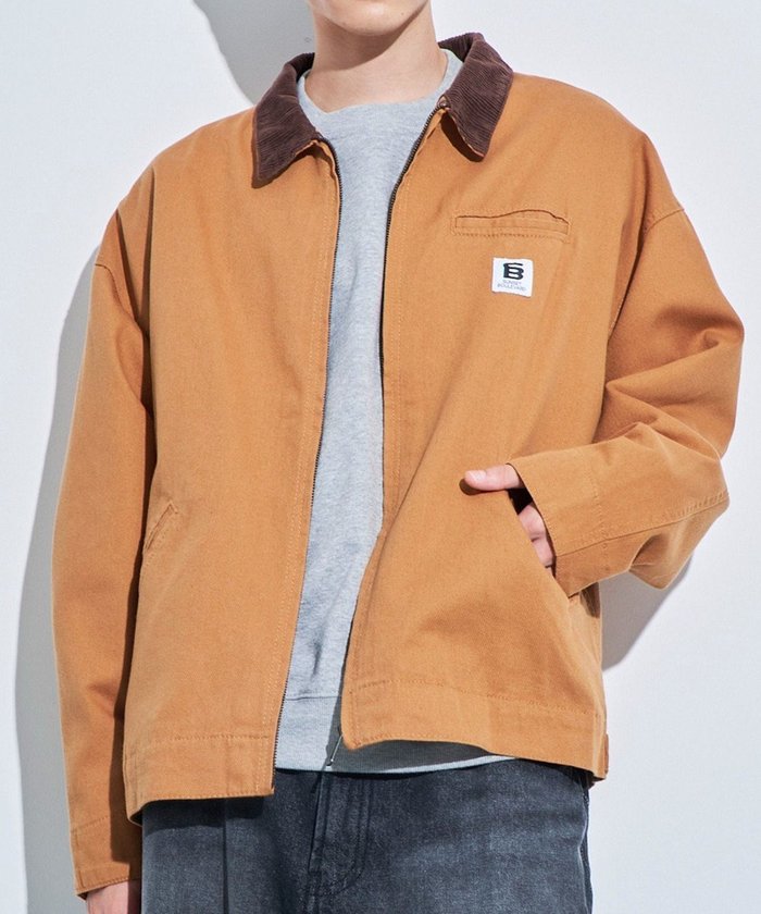 【ウィゴー/WEGO / MEN】のワーカーズZIPジャケット インテリア・キッズ・メンズ・レディースファッション・服の通販 founy(ファニー) https://founy.com/ ファッション Fashion メンズファッション MEN アウター Coats Outerwear/Men ブルゾン Blouson/Jackets アウトドア Outdoor ヴィンテージ Vintage 秋 Autumn/Fall コーデュロイ Corduroy シンプル Simple ジャケット Jacket スウェット Sweat スマホ Smartphone デニム Denim パーカー Hoodie ビッグ Big ブルゾン Blouson ボトム Bottom 羽織 Haori ワーク Work 冬 Winter A/W・秋冬 Aw・Autumn/Winter・Fw・Fall-Winter 再入荷 Restock/Back In Stock/Re Arrival おすすめ Recommend |ID: prp329100004145947 ipo3291000000028483327