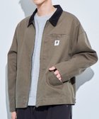 【ウィゴー/WEGO / MEN】のワーカーズZIPジャケット カーキ|ID: prp329100004145947 ipo3291000000028483329