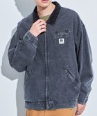 【ウィゴー/WEGO / MEN】のワーカーズZIPジャケット ブラックその他|ID: prp329100004145947 ipo3291000000028483330