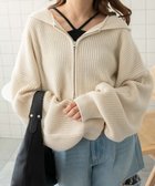 【ウィゴー/WEGO】のダブルジップニットパーカー 人気、トレンドファッション・服の通販 founy(ファニー) ファッション Fashion レディースファッション WOMEN トップス・カットソー Tops/Tshirt ニット Knit Tops カーディガン Cardigans パーカ Sweats インナー Inner 秋 Autumn/Fall カーディガン Cardigan キャミ Cami ジップ Zip スマホ Smartphone デニム Denim 人気 Popularity パーカー Hoodie ボトム Bottom ボーダー Border 羽織 Haori A/W・秋冬 Aw・Autumn/Winter・Fw・Fall-Winter NEW・新作・新着・新入荷 New Arrivals thumbnail ホワイトアイボリー|ID: prp329100004147621 ipo3291000000028502202