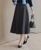 【ティアクラッセ/Tiaclasse】の【洗える】ポンチフレアスカート 人気、トレンドファッション・服の通販 founy(ファニー) ファッション Fashion レディースファッション WOMEN スカート Skirt Aライン/フレアスカート Flared A-Line Skirts 洗える Washable 秋 Autumn/Fall カットソー Cut And Sew シューズ Shoes チュニック Tunic フェミニン Feminine フレア Flare 楽ちん Easy 冬 Winter A/W・秋冬 Aw・Autumn/Winter・Fw・Fall-Winter 再入荷 Restock/Back In Stock/Re Arrival NEW・新作・新着・新入荷 New Arrivals エレガント 上品 Elegant ビジネス 仕事 通勤 Business thumbnail チャコールグレー|ID: prp329100004147639 ipo3291000000028502276