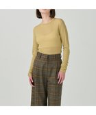 【グレース コンチネンタル/GRACE CONTINENTAL】のシアーテレコカットソー 人気、トレンドファッション・服の通販 founy(ファニー) ファッション Fashion レディースファッション WOMEN トップス・カットソー Tops/Tshirt シャツ/ブラウス Shirts/Blouses ロング / Tシャツ T-Shirts カットソー Cut and Sewn NEW・新作・新着・新入荷 New Arrivals A/W・秋冬 Aw・Autumn/Winter・Fw・Fall-Winter S/S・春夏 Ss・Spring/Summer インナー Inner カットソー Cut And Sew シアー Sheer シンプル Simple ベーシック Basic 夏 Summer 秋 Autumn/Fall thumbnail イエロー|ID: prp329100004147640 ipo3291000000028502280