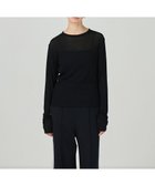 【グレース コンチネンタル/GRACE CONTINENTAL】のシアーテレコカットソー 人気、トレンドファッション・服の通販 founy(ファニー) ファッション Fashion レディースファッション WOMEN トップス・カットソー Tops/Tshirt シャツ/ブラウス Shirts/Blouses ロング / Tシャツ T-Shirts カットソー Cut and Sewn NEW・新作・新着・新入荷 New Arrivals A/W・秋冬 Aw・Autumn/Winter・Fw・Fall-Winter S/S・春夏 Ss・Spring/Summer インナー Inner カットソー Cut And Sew シアー Sheer シンプル Simple ベーシック Basic 夏 Summer 秋 Autumn/Fall thumbnail ブラック|ID: prp329100004147640 ipo3291000000028502282