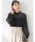 【アースミュージックアンドエコロジー/earth music&ecology】のマジョリカプリーツシアープルオーバー 人気、トレンドファッション・服の通販 founy(ファニー) ファッション Fashion レディースファッション WOMEN トップス・カットソー Tops/Tshirt シャツ/ブラウス Shirts/Blouses プルオーバー Pullover NEW・新作・新着・新入荷 New Arrivals A/W・秋冬 Aw・Autumn/Winter・Fw・Fall-Winter おすすめ Recommend エアリー Airy エレガント 上品 Elegant シアー Sheer シャーリング Shirring トレンド Trend ハイネック High Neck フォルム Form フリル Frills プリーツ Pleats ポケット Pocket thumbnail Black|ID: prp329100004149513 ipo3291000000028537057