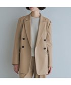 【アンフィーロ 自由区/UNFILO】の【洗える/ストレッチ】ダブルブレストジャケット 人気、トレンドファッション・服の通販 founy(ファニー) ファッション Fashion レディースファッション WOMEN アウター Coat Outerwear ジャケット Jackets テーラードジャケット Tailored Jackets ウォッシャブル Washable 洗える Washable ジャケット Jacket ストレッチ Stretch セットアップ Set Up フェミニン Feminine ベーシック Basic マニッシュ Mannish A/W・秋冬 Aw・Autumn/Winter・Fw・Fall-Winter NEW・新作・新着・新入荷 New Arrivals おすすめ Recommend thumbnail ベージュ|ID: prp329100004149550 ipo3291000000028537201