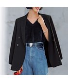 【アンフィーロ 自由区/UNFILO】のダブルブレスト ジャケット 人気、トレンドファッション・服の通販 founy(ファニー) ファッション Fashion レディースファッション Fashion for Women アウター Coat / Outerwear Collection レディースジャケット・軽アウター Jackets テーラードジャケット / 通勤・きれいめスタイル Tailored Jackets & Blazers ウォッシャブル Machine Washable ジャケット Jacket, Outerwear ストレッチ Stretch, Stretchy Fabric セットアップ Set-Up, Coordinated Outfit ダブル Double, Double-Breasted ハウンドトゥース Houndstooth, Dogtooth Check フェミニン Feminine, Girly ベーシック Basic, Essential マニッシュ Mannish, Boyish A/W・秋冬 Autumn/Winter おすすめ Recommended / Our Picks thumbnail ブラック|ID: prp329100004149550 ipo3291000000034308718