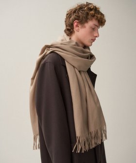 【エイトン/ATON】 FINE AIR WOOL オーバーサイズストール - UNISEX人気、トレンドファッション・服の通販 founy(ファニー) ファッション Fashion レディースファッション WOMEN NEW・新作・新着・新入荷 New Arrivals A/W・秋冬 Aw・Autumn/Winter・Fw・Fall-Winter ユニセックス Unisex ショール Shawl ストール Stall ツイル Twill フリンジ Fringe |ID:prp329100004150556