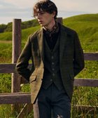 【ジョセフ アブード/JOSEPH ABBOUD / MEN】の【ツィード/UKファブリック】 ツイード ウィンドーベン ジャケット カーキ系4|ID: prp329100004150563 ipo3291000000028553583