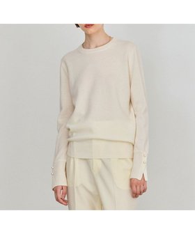 【ベイジ,/BEIGE,】 【WEB限定・洗える】ALSACE / パール釦クルーネックウールニット人気、トレンドファッション・服の通販 founy(ファニー) ファッション Fashion レディースファッション WOMEN トップス・カットソー Tops/Tshirt ニット Knit Tops NEW・新作・新着・新入荷 New Arrivals A/W・秋冬 Aw・Autumn/Winter・Fw・Fall-Winter セーター Sweater パール Pearl 洗える Washable |ID:prp329100004150591