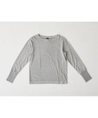 【サキュウ/caqu】の【洗える】caqu x GoodOn roundneck L/S tee シンプルゆったりフィットの半袖Tシャツ ash|ID: prp329100004150636 ipo3291000000028553884