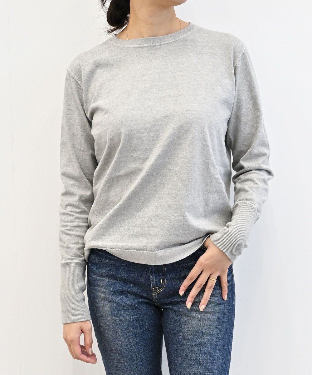 【サキュウ/caqu】の【洗える】caqu x GoodOn roundneck L/S tee シンプルゆったりフィットの半袖Tシャツ インテリア・キッズ・メンズ・レディースファッション・服の通販 founy(ファニー) 　ファッション　Fashion　レディースファッション　WOMEN　トップス・カットソー　Tops/Tshirt　シャツ/ブラウス　Shirts/Blouses　ロング / Tシャツ　T-Shirts　カットソー　Cut and Sewn　洗える　Washable　カットソー　Cut And Sew　シンプル　Simple　ジーンズ　Jeans　フィット　Fit　プレーン　Plane　半袖　Short Sleeve　リラックス　Relax　A/W・秋冬　Aw・Autumn/Winter・Fw・Fall-Winter　S/S・春夏　Ss・Spring/Summer　夏　Summer　ash|ID: prp329100004150636 ipo3291000000029268955