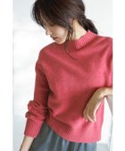 【エニィ スィス/any SiS】の【洗える】サイドケーブルアンゴラブレンド ニット ベリーピンク|ID: prp329100004150655 ipo3291000000034297663