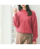 【エニィ スィス/any SiS】の【洗える】フロントケーブルポイントアンゴラブレンド ニット 人気、トレンドファッション・服の通販 founy(ファニー) ファッション Fashion レディースファッション Ladies' Fashion Online トップス・カットソー Tops/Tshirt ニット Knit Tops アンゴラ Angola セーター Sweater 洗える Washable A/W・秋冬 Aw・Autumn/Winter・Fw・Fall-Winter thumbnail ベリーピンク|ID: prp329100004150656 ipo3291000000032669525
