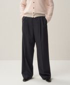 【エイトン/ATON】のTECHNO WOOL TWILL タックイージーパンツ 人気、トレンドファッション・服の通販 founy(ファニー) ファッション Fashion レディースファッション WOMEN パンツ Pants NEW・新作・新着・新入荷 New Arrivals A/W・秋冬 Aw・Autumn/Winter・Fw・Fall-Winter ストレッチ Stretch テーパード Tapered ドレープ Drape thumbnail CHARCOAL GRAY|ID: prp329100004150664 ipo3291000000028554091