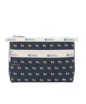 【レスポートサック/LeSportsac】 COSMETIC CLUTCH/デニムシバピクセル人気、トレンドファッション・服の通販 founy(ファニー) ファッション Fashion レディースファッション WOMEN バッグ Bag 財布 Wallets ポーチ Pouches ジップ Zip 財布 Wallet デニム Denim プリント Print ポケット Pocket ポーチ Pouch NEW・新作・新着・新入荷 New Arrivals おすすめ Recommend 犬 Dog 旅行 Travel |ID:prp329100004150710