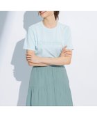 【組曲/KUMIKYOKU】の【洗える】プレーティングプリントロゴ Tシャツ 人気、トレンドファッション・服の通販 founy(ファニー) ファッション Fashion レディースファッション WOMEN トップス・カットソー Tops/Tshirt シャツ/ブラウス Shirts/Blouses ロング / Tシャツ T-Shirts カットソー Cut and Sewn 春 Spring 洗える Washable カットソー Cut And Sew ジャージ Jersey フィット Fit プリント Print 再入荷 Restock/Back In Stock/Re Arrival S/S・春夏 Ss・Spring/Summer 夏 Summer エレガント 上品 Elegant thumbnail スカイブルー系|ID: prp329100004151884 ipo3291000000028573501