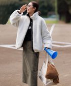 【アンフィーロ 自由区/UNFILO】の【洗える/ストレッチ】ストレッチコーデュロイ Iラインスカート カーキ|ID: prp329100004152051 ipo3291000000031808588