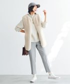 【アンフィーロ 自由区/UNFILO】の【吸湿発熱/ストレッチ】beauty warm テーパードパンツ ライトグレー|ID: prp329100004152054 ipo3291000000031618341