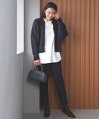 【アンフィーロ 自由区/UNFILO】の【吸湿発熱/ストレッチ】beauty warm テーパードパンツ ネイビー|ID: prp329100004152054 ipo3291000000031618343
