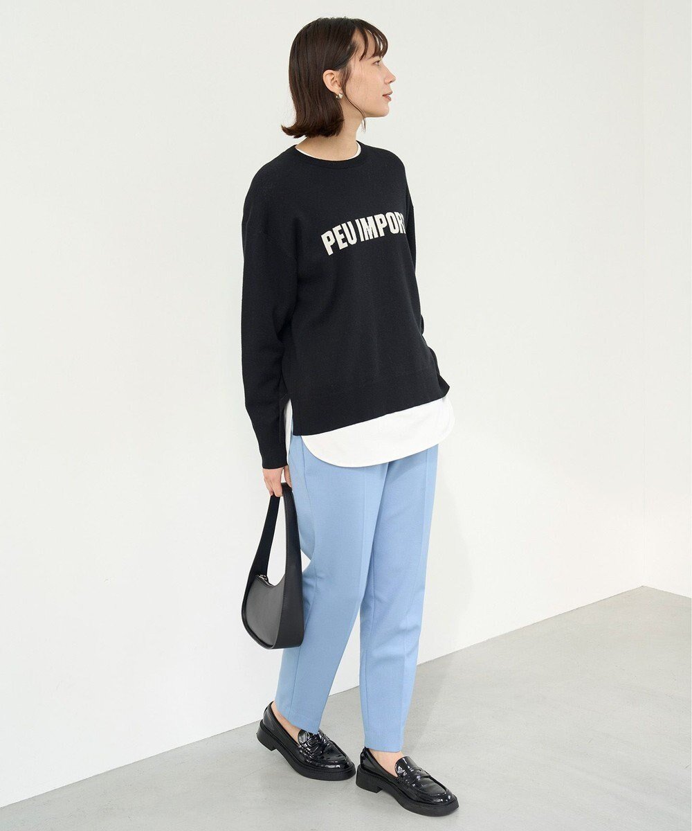 【アンフィーロ 自由区/UNFILO】のbeauty warm テーパードパンツ インテリア・キッズ・メンズ・レディースファッション・服の通販 founy(ファニー) 　ファッション　Fashion　レディースファッション　Fashion for Women　パンツ　Pants & Trousers　洗える　Machine Washable　ストレッチ　Stretch, Stretchy Fabric　スマート　Smart, Elegant　センター　Center, Center Line　ポケット　Pocket, Pocket Detail　冬　Winter / This Winter　A/W・秋冬　Autumn/Winter　おすすめ　Recommended / Our Picks　スモーキーブル―|ID: prp329100004152054 ipo3291000000034595290