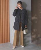 【アンフィーロ 自由区/UNFILO】の【吸湿発熱/ストレッチ】beauty warm ワイドパンツ キャメル|ID: prp329100004152058 ipo3291000000031989241