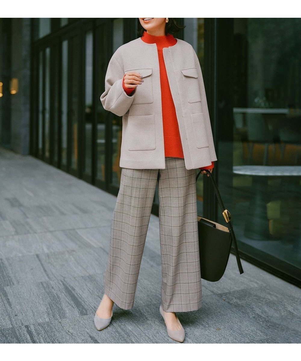 【アンフィーロ 自由区/UNFILO】の【吸湿発熱/ストレッチ】beauty warm ワイドパンツ 人気、トレンドファッション・服の通販 founy(ファニー) 　ファッション　Fashion　レディースファッション　Ladies' Fashion Online　パンツ　Pants　ストレッチ　Stretch　ストレート　Straight　スマート　Smart　センター　Center　雑誌　Magazine　ポケット　Pocket　ワイド　Wide　冬　Winter　A/W・秋冬　Aw・Autumn/Winter・Fw・Fall-Winter　再入荷　Restock/Back In Stock/Re Arrival　おすすめ　Recommend　 other-1|ID: prp329100004152058 ipo3291000000032659942