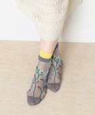 【トリコテ/Tricote】のFLOWER SHEER SOCKS / フラワーシアーソックス 人気、トレンドファッション・服の通販 founy(ファニー) ファッション Fashion レディースファッション WOMEN ソックス Socks レッグウェア Legwear ソックス Socks タンブラー Tumbler フィット Fit フラワー Flower ルーズ Loose 再入荷 Restock/Back In Stock/Re Arrival thumbnail 94L.GRAY|ID: prp329100004152548 ipo3291000000028589406