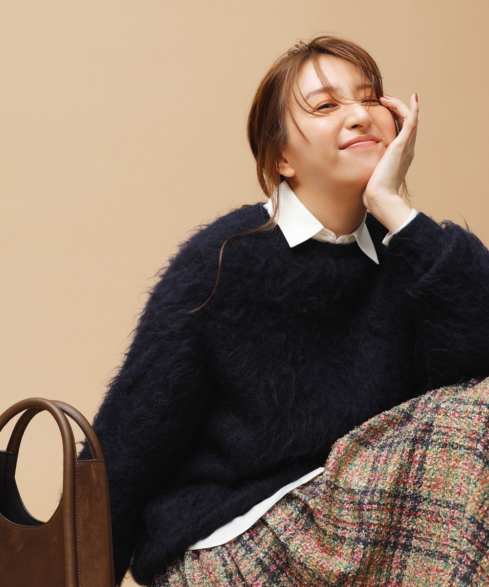 【アンフィーロ 自由区/UNFILO】の【洗える】アルパカシャギー ロングニット 人気、トレンドファッション・服の通販 founy(ファニー) 　ファッション　Fashion　レディースファッション　Ladies' Fashion Online　トップス・カットソー　Tops/Tshirt　ニット　Knit Tops　ウォッシャブル　Washable　カーディガン　Cardigan　セーター　Sweater　タイトスカート　Tight Skirt　トレンド　Trend　ボトム　Bottom　ロング　Long　ワイド　Wide　洗える　Washable　A/W・秋冬　Aw・Autumn/Winter・Fw・Fall-Winter　 other-1|ID: prp329100004153477 ipo3291000000032603516
