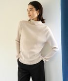 【アンフィーロ 自由区/UNFILO】の【吸湿発熱/静電気防止】ライトウォーム リブタートル グレージュ|ID: prp329100004153486 ipo3291000000032734075