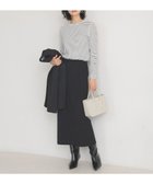 【アンフィーロ 自由区/UNFILO】の【洗える】ナローライン ニットスカート 人気、トレンドファッション・服の通販 founy(ファニー) ファッション Fashion レディースファッション WOMEN スカート Skirt A/W・秋冬 Aw・Autumn/Winter・Fw・Fall-Winter ウォッシャブル Washable ストレッチ Stretch スリット Slit 洗える Washable thumbnail ブラック|ID: prp329100004153509 ipo3291000000028744703