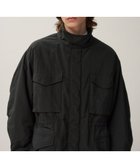 【エイトン/ATON】のTECHNO COTTON パテッド M-65 ジャケット - UNISEX BLACK|ID:prp329100004154166