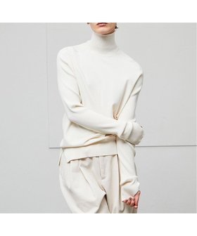 【ベイジ,/BEIGE,】の【洗える】WILLOW / サムホールハイネックニット 人気、トレンドファッション・服の通販 founy(ファニー) ファッション Fashion レディースファッション WOMEN トップス・カットソー Tops/Tshirt ニット Knit Tops A/W・秋冬 Aw・Autumn/Winter・Fw・Fall-Winter おすすめ Recommend シンプル Simple ストレッチ Stretch スリット Slit セーター Sweater タイトスカート Tight Skirt タートル Turtle ハイネック High Neck ロング Long ワイド Wide 人気 Popularity 洗える Washable |ID:prp329100004154202