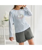 【組曲 / KIDS/KUMIKYOKU】の【110-140㎝】プリマパレット Tシャツ 人気、トレンドファッション・服の通販 founy(ファニー) ファッション Fashion キッズファッション KIDS トップス・カットソー Tops/Tees/Kids A/W・秋冬 Aw・Autumn/Winter・Fw・Fall-Winter インナー Inner カットソー Cut And Sew シューズ Shoes バレエ Ballet ベーシック Basic ラベンダー Lavender エレガント 上品 Elegant 再入荷 Restock/Back In Stock/Re Arrival thumbnail サックス系|ID: prp329100004154349 ipo3291000000028615317