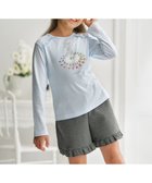 【組曲 / KIDS/KUMIKYOKU】の【110-140㎝】プリマパレット Tシャツ サックス系|ID: prp329100004154349 ipo3291000000031902017