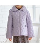 【組曲 / KIDS/KUMIKYOKU】の【110-140㎝】中綿キルト コート 人気、トレンドファッション・服の通販 founy(ファニー) ファッション Fashion キッズファッション KIDS アウター Coat Outerwear /Kids A/W・秋冬 Aw・Autumn/Winter・Fw・Fall-Winter キルト Quilt ジャケット Jacket タフタ Taffeta フレア Flare プリント Print ポケット Pocket ラベンダー Lavender リボン Ribbon エレガント 上品 Elegant 軽量 Lightweight thumbnail ラベンダー系|ID: prp329100004154351 ipo3291000000028615324