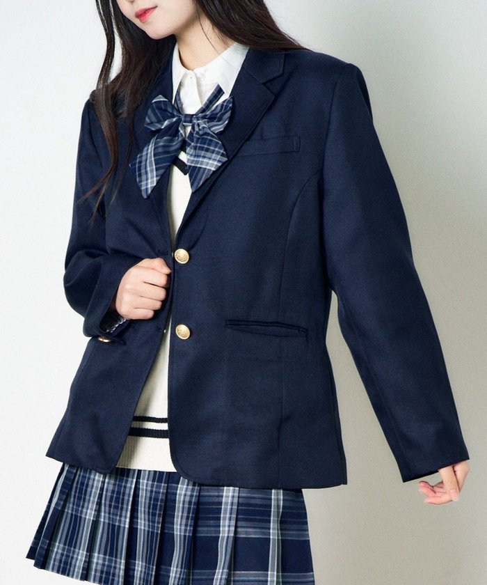 【ウィゴー/WEGO】の【SCHOOLITEM】スクールブレザー インテリア・キッズ・メンズ・レディースファッション・服の通販 founy(ファニー) https://founy.com/ ファッション Fashion レディースファッション WOMEN アウター Coat Outerwear ジャケット Jackets スーツ Suits スーツ ジャケット Jacket A/W・秋冬 Aw・Autumn/Winter・Fw・Fall-Winter おすすめ Recommend ジャケット Jacket スマホ Smartphone スーツ Suit チェック Check ポケット Pocket |ID: prp329100004154364 ipo3291000000028615359