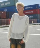 【ウィゴー/WEGO / MEN】のメッシュニットプルオーバー(LS) 人気、トレンドファッション・服の通販 founy(ファニー) ファッション Fashion メンズファッション MEN トップス・カットソー Tops/Tshirt/Men ニット Knit Tops 春 Spring 秋 Autumn/Fall カーゴパンツ Cargo Pants ショート Short スマホ Smartphone セーター Sweater デニム Denim 定番 Standard バランス Balance メッシュ Mesh リラックス Relax A/W・秋冬 Aw・Autumn/Winter・Fw・Fall-Winter NEW・新作・新着・新入荷 New Arrivals おすすめ Recommend 夏 Summer thumbnail オフホワイト|ID: prp329100004154440 ipo3291000000028616049