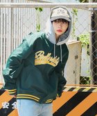 【ウィゴー/WEGO】の【ユニセックス着用ITEM】フードワッペンスタジャン 人気、トレンドファッション・服の通販 founy(ファニー) ファッション Fashion レディースファッション WOMEN アウター Coat Outerwear ジャケット Jackets ブルゾン Blouson/Jackets 秋 Autumn/Fall クラシカル Classical 吸水 Water Absorption ジャケット Jacket スマホ Smartphone デニム Denim トレンド Trend ビッグ Big ブルゾン Blouson ロング Long 冬 Winter A/W・秋冬 Aw・Autumn/Winter・Fw・Fall-Winter NEW・新作・新着・新入荷 New Arrivals おすすめ Recommend thumbnail ダークグリーン|ID: prp329100004154483 ipo3291000000028620961