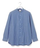 【ジェイプレスヨークストリート/J.PRESS YORK STREET】の【UNISEX】ストライプ バンドカラーシャツ 人気、トレンドファッション・服の通販 founy(ファニー) ファッション Fashion レディースファッション WOMEN トップス・カットソー Tops/Tshirt シャツ/ブラウス Shirts/Blouses NEW・新作・新着・新入荷 New Arrivals A/W・秋冬 Aw・Autumn/Winter・Fw・Fall-Winter ユニセックス Unisex おすすめ Recommend インナー Inner ストライプ Stripe thumbnail ブルー系1|ID: prp329100004154497 ipo3291000000028622352