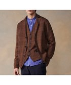 【ジェイ プレス/J.PRESS / MEN】のダブルジャガードニットジャケット 人気、トレンドファッション・服の通販 founy(ファニー) ファッション Fashion メンズファッション MEN トップス・カットソー Tops/Tshirt/Men ニット Knit Tops カーディガン Cardigans イタリア Italy カシミヤ Cashmere カーディガン Cardigan シルク Silk ジャカード Jacquard ダブル Double A/W・秋冬 Aw・Autumn/Winter・Fw・Fall-Winter 再入荷 Restock/Back In Stock/Re Arrival thumbnail ブラウン系7|ID: prp329100004154551 ipo3291000000028703979