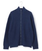 【ジェイプレスヨークストリート/J.PRESS YORK STREET】の【UNISEX】フルジップニット カーディガン 人気、トレンドファッション・服の通販 founy(ファニー) ファッション Fashion レディースファッション WOMEN トップス・カットソー Tops/Tshirt ニット Knit Tops カーディガン Cardigans A/W・秋冬 Aw・Autumn/Winter・Fw・Fall-Winter ユニセックス Unisex なめらか Smooth カーディガン Cardigan シンプル Simple ボトム Bottom 再入荷 Restock/Back In Stock/Re Arrival 畦 Ridge thumbnail ダルブルー系|ID: prp329100004154560 ipo3291000000028624112