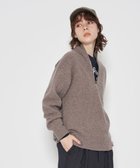 【ジェイプレスヨークストリート/J.PRESS YORK STREET】の【UNISEX】タートルハーフジップ ニット 人気、トレンドファッション・服の通販 founy(ファニー) ファッション Fashion レディースファッション WOMEN トップス・カットソー Tops/Tshirt ニット Knit Tops A/W・秋冬 Aw・Autumn/Winter・Fw・Fall-Winter ユニセックス Unisex おすすめ Recommend なめらか Smooth インナー Inner シンプル Simple セーター Sweater ブルゾン Blouson ボトム Bottom thumbnail ブラウン系|ID: prp329100004154561 ipo3291000000028624118