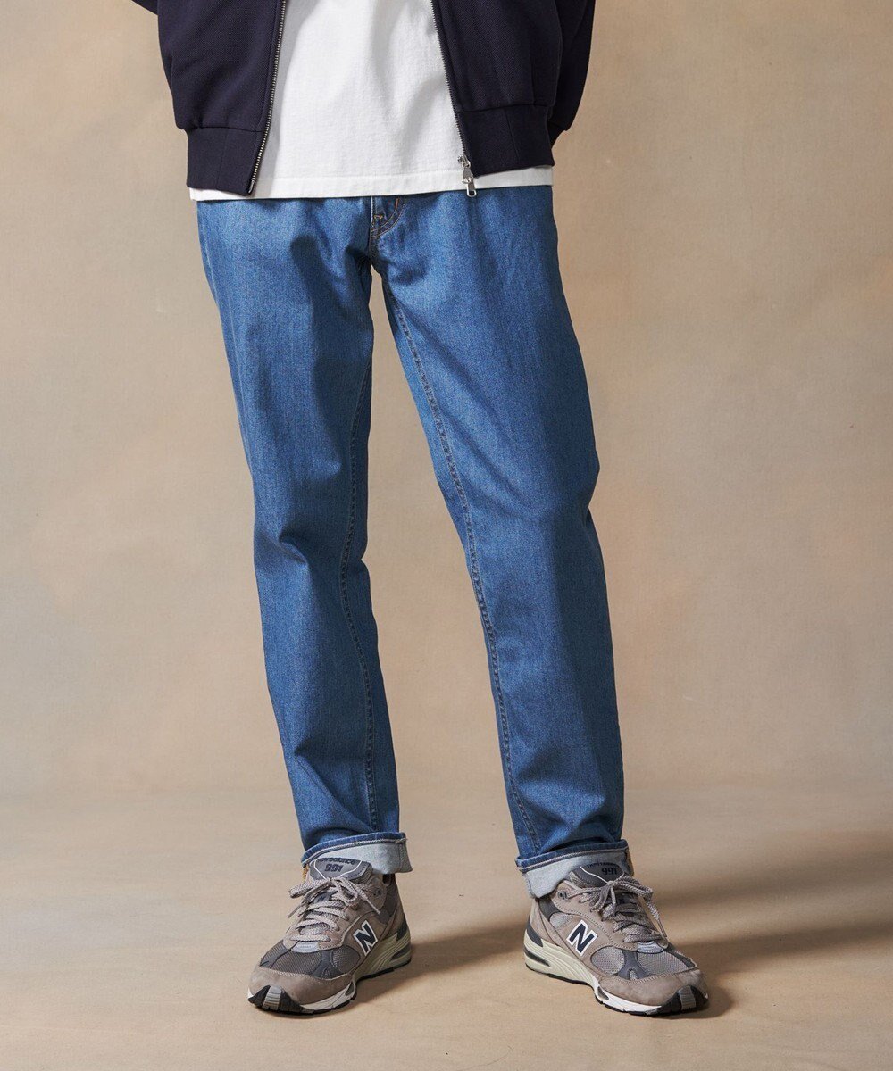 【ジェイ プレス/J.PRESS / MEN】のストレッチシルケットデニム 人気、トレンドファッション・服の通販 founy(ファニー) 　ファッション　Fashion　メンズファッション　MEN　ボトムス　Bottoms/Men　デニムパンツ　Denim Pants　ヴィンテージ　Vintage　シルケット　Mercerization　ストレッチ　Stretch　デニム　Denim　パッチ　Patch　フロント　Front　ポケット　Pocket　A/W・秋冬　Aw・Autumn/Winter・Fw・Fall-Winter　再入荷　Restock/Back In Stock/Re Arrival　S/S・春夏　Ss・Spring/Summer　夏　Summer　エレガント 上品　Elegant　 other-1|ID: prp329100004154579 ipo3291000000028624251