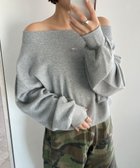 【ウィゴー/WEGO】のワンポイントオフショルスウェット 人気、トレンドファッション・服の通販 founy(ファニー) ファッション Fashion レディースファッション WOMEN トップス・カットソー Tops/Tshirt パーカ Sweats スウェット Sweat 春 Spring 秋 Autumn/Fall カーゴパンツ Cargo Pants ショルダー Shoulder ショート Short スウェット Sweat スマホ Smartphone デニム Denim トレンド Trend 長袖 Long Sleeve ブローチ Brooch ミニスカート Mini Skirt ロング Long ワンポイント One Point 冬 Winter A/W・秋冬 Aw・Autumn/Winter・Fw・Fall-Winter NEW・新作・新着・新入荷 New Arrivals おすすめ Recommend thumbnail 杢グレー|ID: prp329100004154640 ipo3291000000028624911