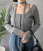 【ウィゴー/WEGO】の【2点SET】ワンポイント刺繍キャミセットカーデ 人気、トレンドファッション・服の通販 founy(ファニー) ファッション Fashion レディースファッション WOMEN トップス・カットソー Tops/Tshirt カーディガン Cardigans キャミソール / ノースリーブ No Sleeves 秋 Autumn/Fall カーディガン Cardigan キャミソール Camisole シンプル Simple スマホ Smartphone デニム Denim ミニスカート Mini Skirt ワンポイント One Point A/W・秋冬 Aw・Autumn/Winter・Fw・Fall-Winter NEW・新作・新着・新入荷 New Arrivals おすすめ Recommend 夏 Summer thumbnail ダークグレー|ID: prp329100004154642 ipo3291000000028624930