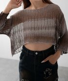 【ウィゴー/WEGO】のグラデーションニットプルオーバー 人気、トレンドファッション・服の通販 founy(ファニー) ファッション Fashion レディースファッション WOMEN トップス・カットソー Tops/Tshirt ニット Knit Tops プルオーバー Pullover A/W・秋冬 Aw・Autumn/Winter・Fw・Fall-Winter おすすめ Recommend キャミ Cami グラデーション Gradation スマホ Smartphone セーター Sweater モノトーン Monotone 夏 Summer 秋 Autumn/Fall thumbnail ブラウン|ID: prp329100004154655 ipo3291000000028625035